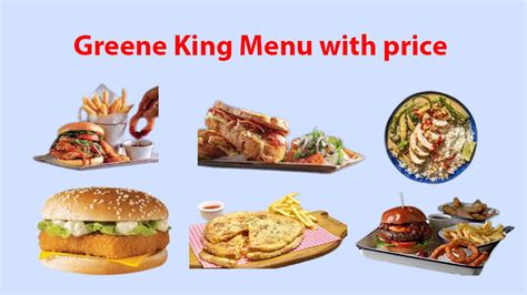 greene king menu with prices|greene king sunday menu.